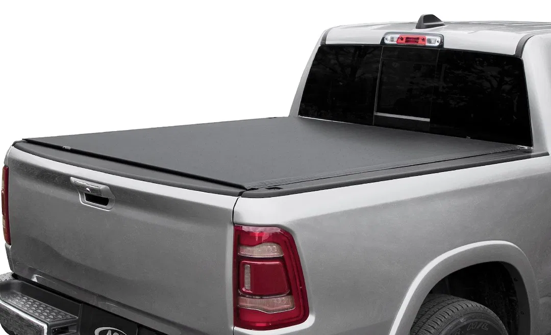 95349 – ACCESS Tonneau Cover, Soft Roll-Up Hook And Loop Low Profile Black Vinyl Lockable Not Compatible With Tool Bo...